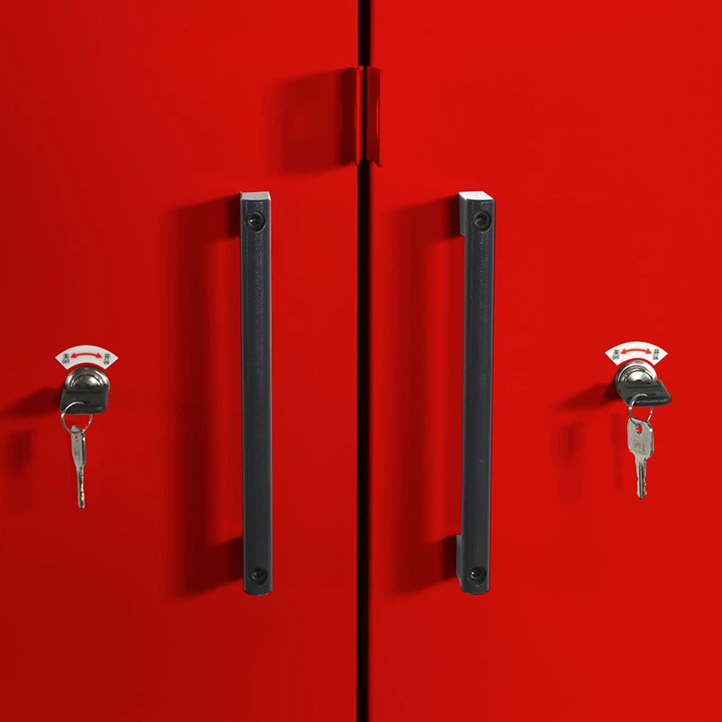 Sysbel 30-Minute Red Double Cylinder EN 14470-2 Fire Resistant Gas Cylinder Cabinets factory